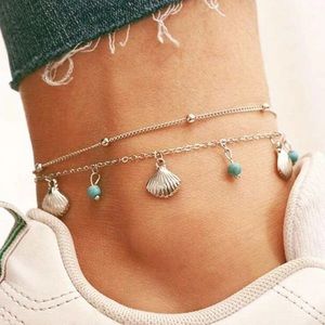 NEW | Bohemian Multi Layered Shell Anklet Chain